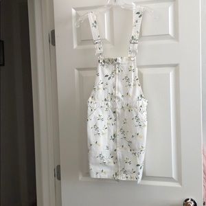 NWOT Forever 21 overall skirt